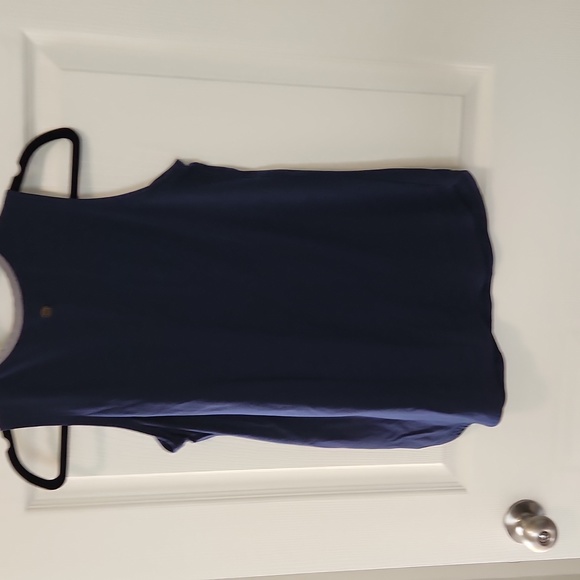 Womens sherpa tank top blue embroidery small - Picture 3 of 3